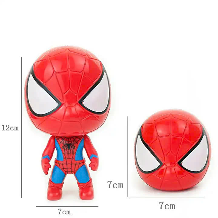 Mô Hình Người Nhện Spider-Man Mini Trang Trí Bánh Kem - Ảnh 4