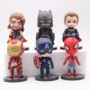 Mô Hình Siêu Anh Hùng Marvel Mini Trang Trí Bánh Kem