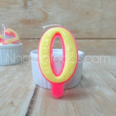 Nến Số Sáp Sinh Nhật 0-9 Trang Trí Bánh Kem | Hộp 20 Số - Ảnh 2