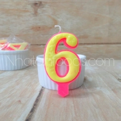 Nến Số Sáp Sinh Nhật 0-9 Trang Trí Bánh Kem | Hộp 20 Số - Ảnh 8