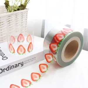 Mica Quấn Thành Bánh Cứng – Hình Dâu Tây 1kg