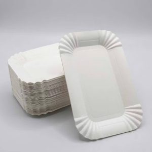 Đĩa Giấy Vuông Dùng Một Lần | 200 Cái