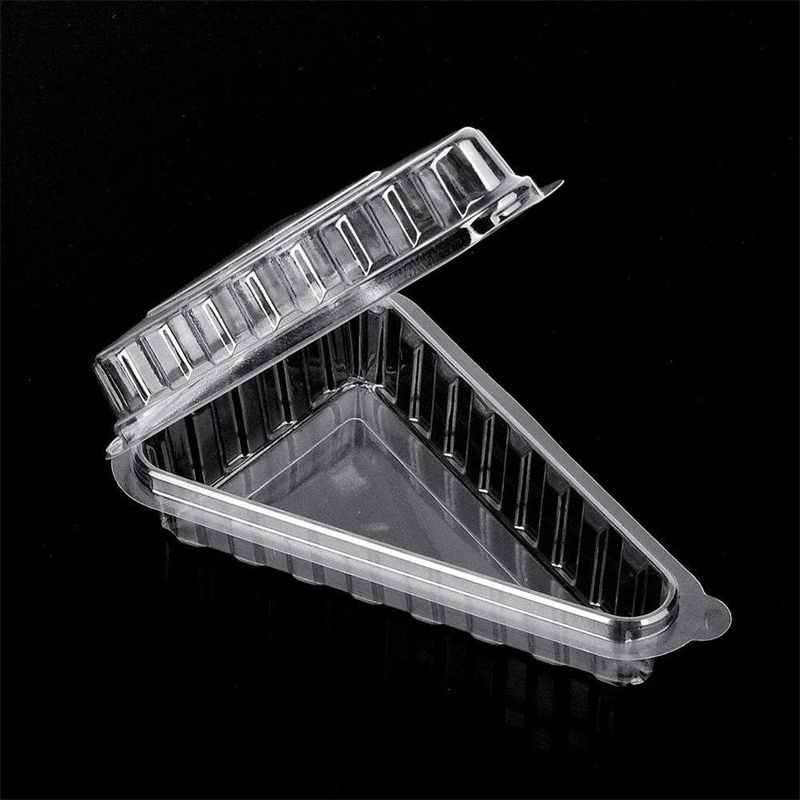 Hộp Nhựa Tam Giác Trong Dùng Đựng Bánh | 100 Chiếc - Ảnh 2