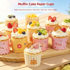 Cốc Răng Cưa Cupcake | Lốc 50 Chiếc