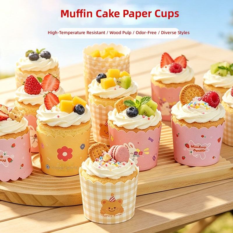 Cốc Răng Cưa Cupcake | Lốc 50 Chiếc
