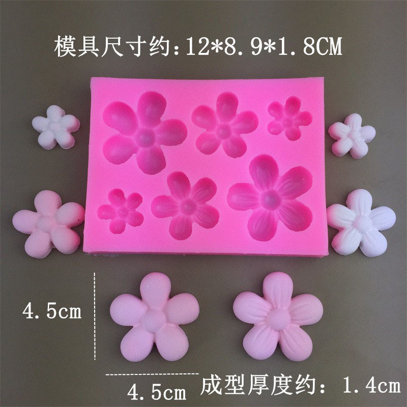 Khuôn Silicon Hoa Đào - Ảnh 2