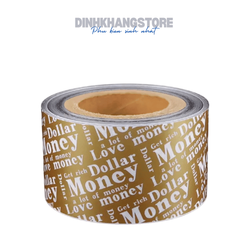 Mica Quấn Thành Bánh Cứng 8 CM | Money và Dollar