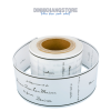 Mica Quấn Thành Bánh Cứng 8 CM | Chữ