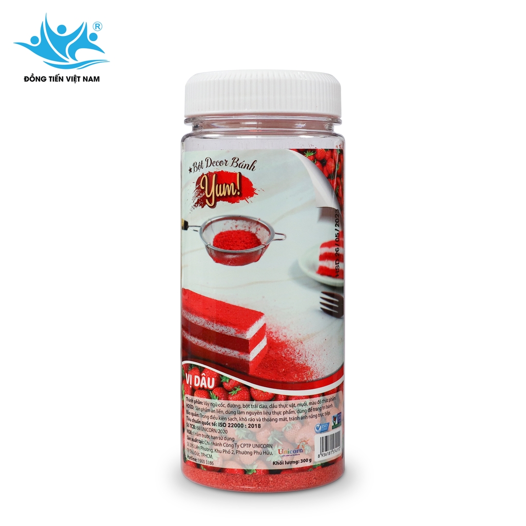 Bột Decor Bánh YUM | Hộp 300 G - Ảnh 2
