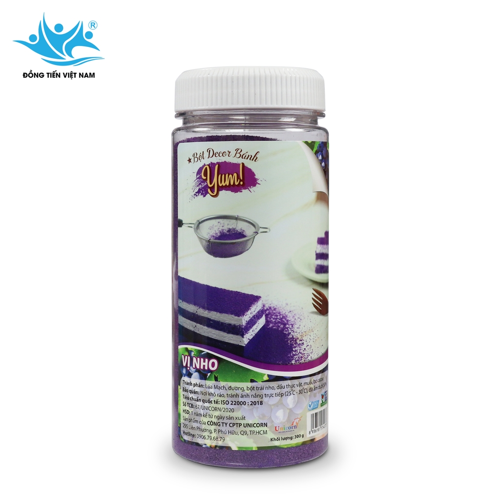 Bột Decor Bánh YUM | Hộp 300 G - Ảnh 6