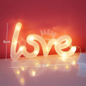 Đèn Chữ LOVE Trang Trí Bánh Kem | 10 Chiếc