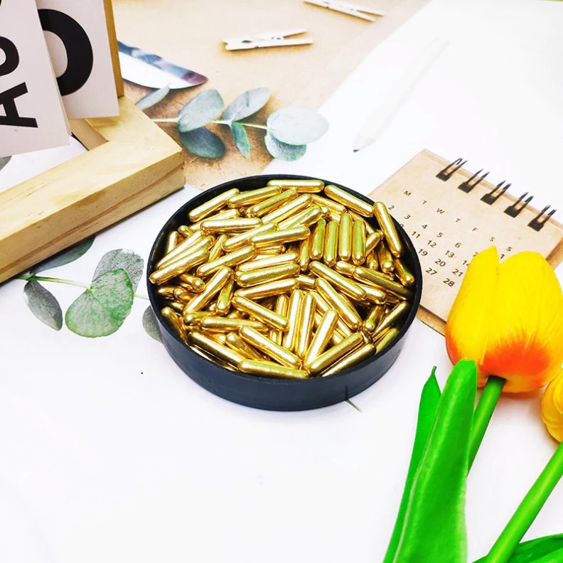 Kẹo Bi Đường Hình Que Trang Trí Bánh Sinh Nhật | Bịch 500 g - Ảnh 2