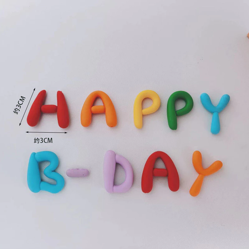Silicon Happy Birthday Trang Trí Bánh Kem - Ảnh 2