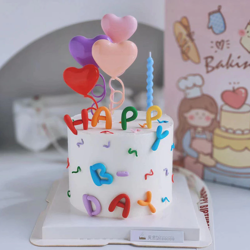 Silicon Happy Birthday Trang Trí Bánh Kem - Ảnh 5