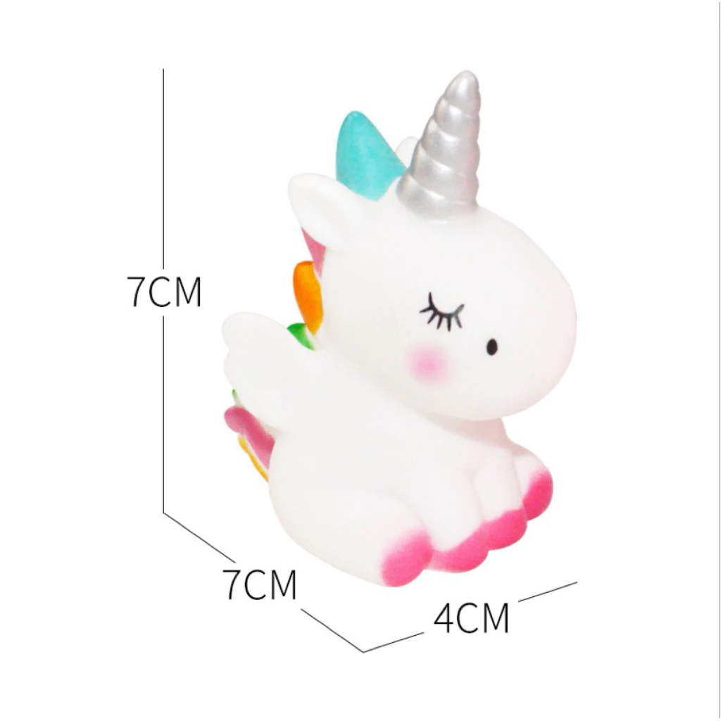 Mô Hình Ngựa Sừng Mini Trang Trí Bánh Kem - Ảnh 3