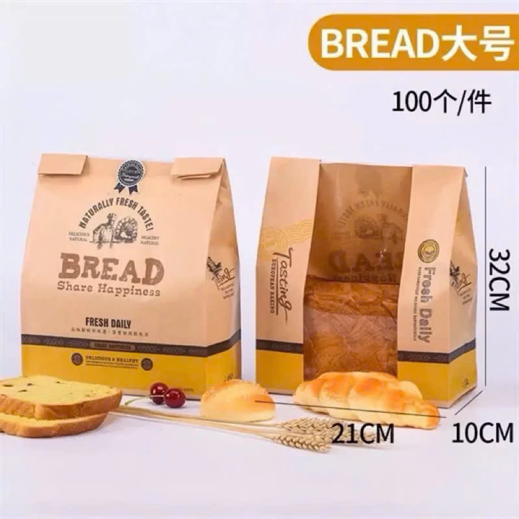 Túi Đựng Bánh Mỳ | 100 Chiếc - Ảnh 3