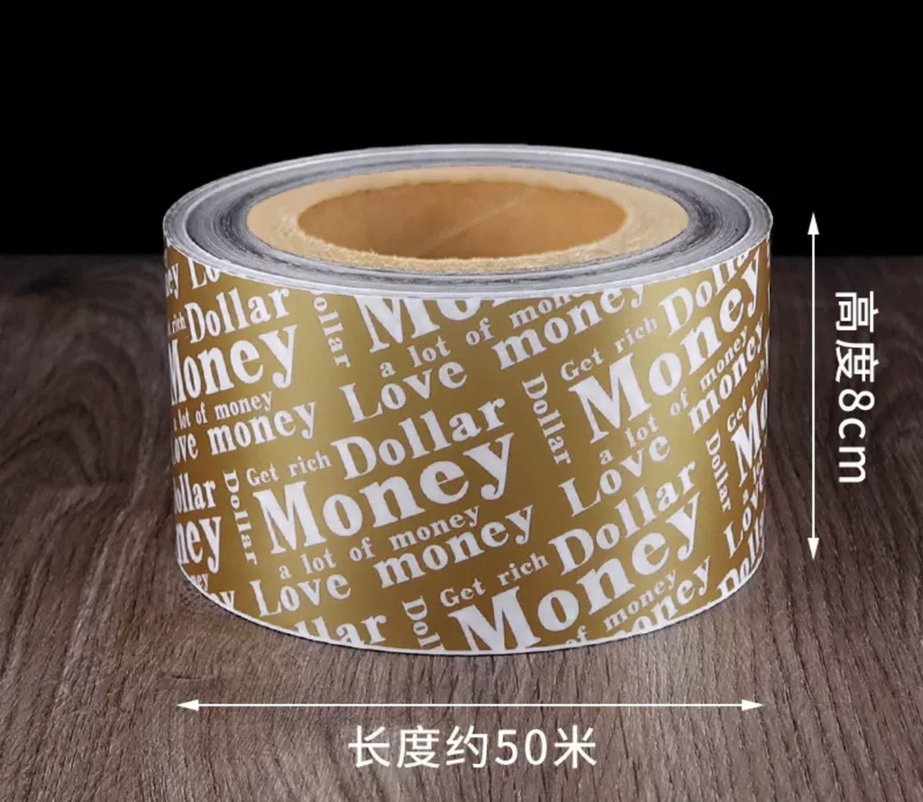 Mica Quấn Thành Bánh Cứng 8 CM | Money và Dollar - Ảnh 2